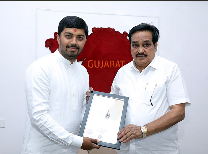 With Shri C. R. Patil