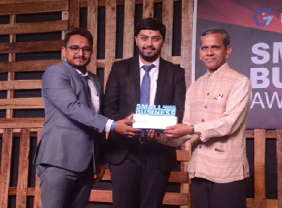 Awarded by Chief Minister of Gujarat Shri. Vijay Rupani